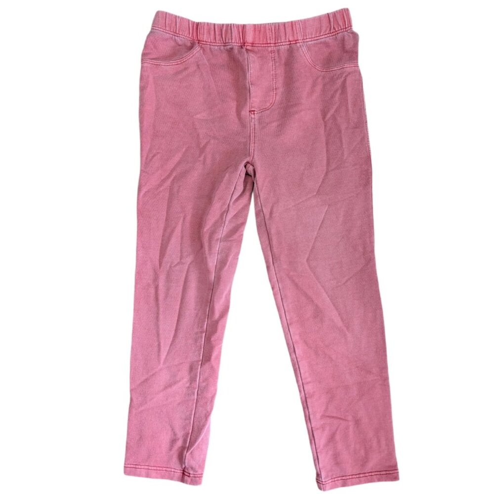Rise Little Earthling Unizex Stretchy Red Pants 3-4Y